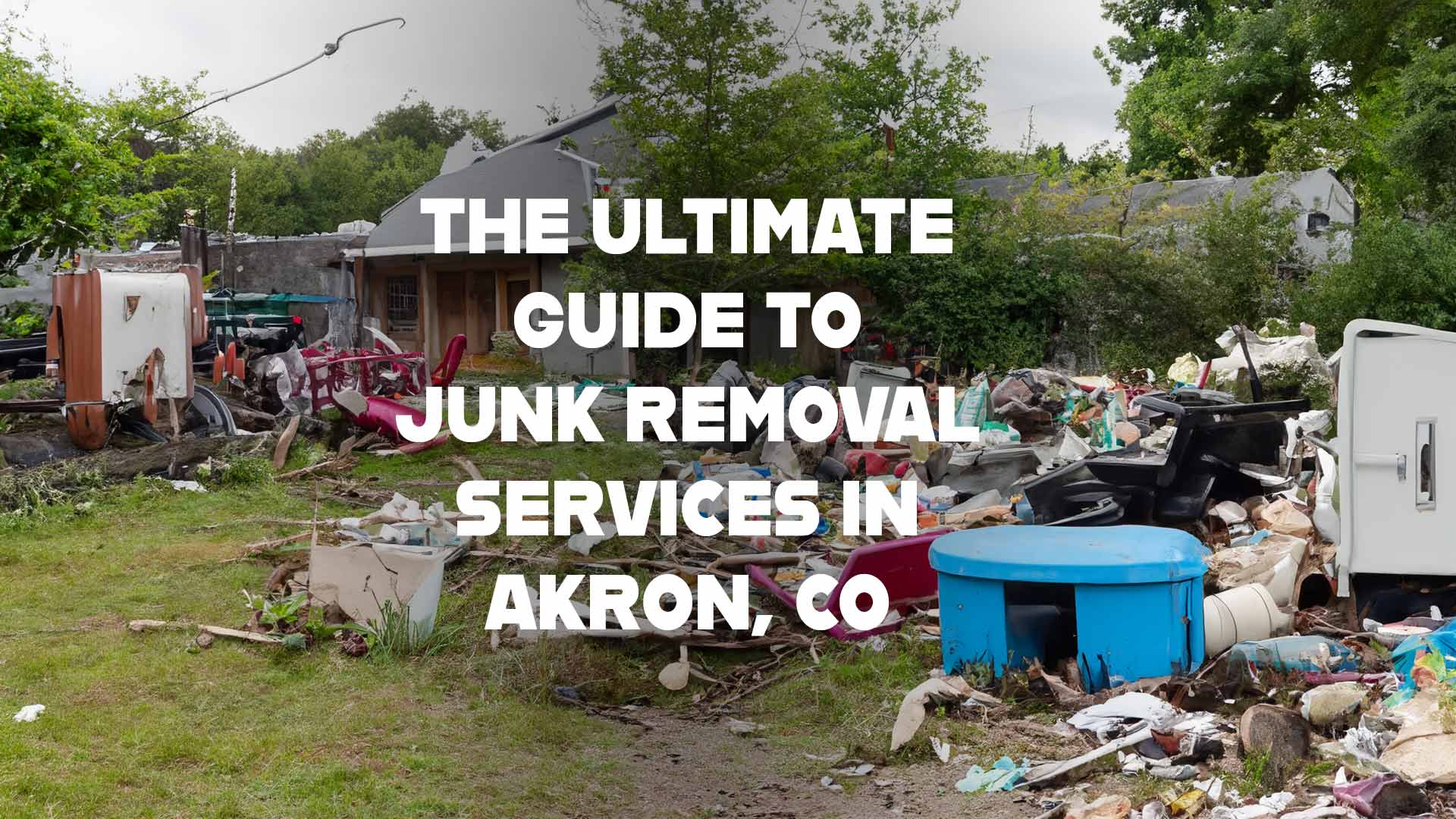 junk removal akron, co