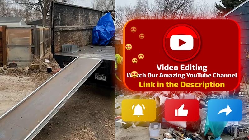 Backyard Junk Removal in Colorado 2 backyard junk videos