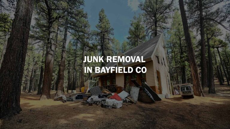 junk removal services in bayfield co