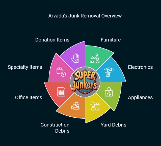 Junk Removal Services in Arvada, CO 4 types of junk and debris in arvada colorado